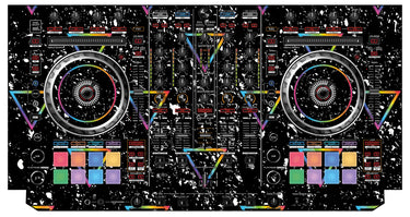 Pioneer DJ DDJ SX Skin Minimal Rainbow